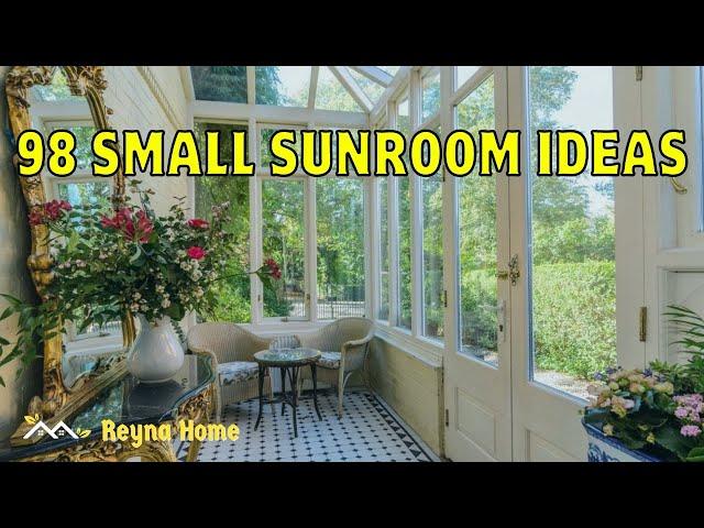 98 Small Sunroom Ideas Interior Design Modern Contemporary Concept