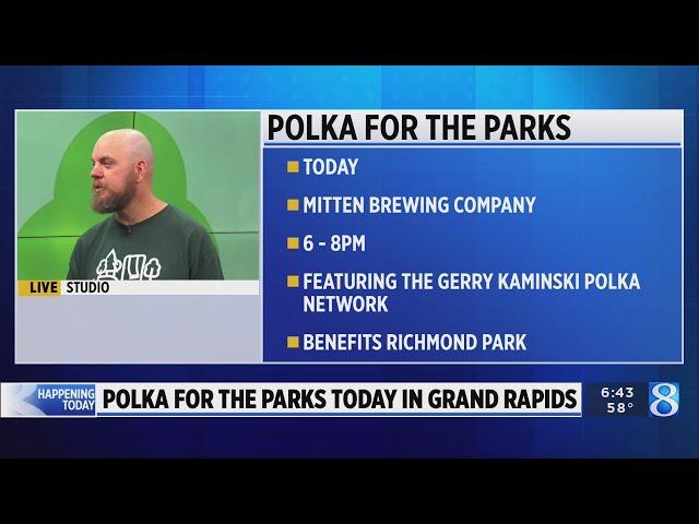 Polka for the Parks Wednesday at Mitten Brewing Co.