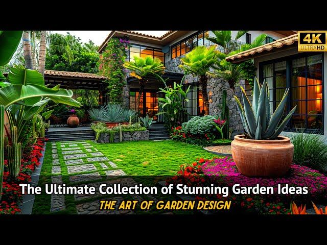 Garden Design Ideas That Will Turn Your Backyard into an Oasis: Inspiring Landscapes