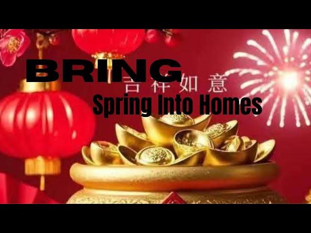 Bring Wealth Luck Into Your Home I How To Bring In Spring Energy of the Year of Snake