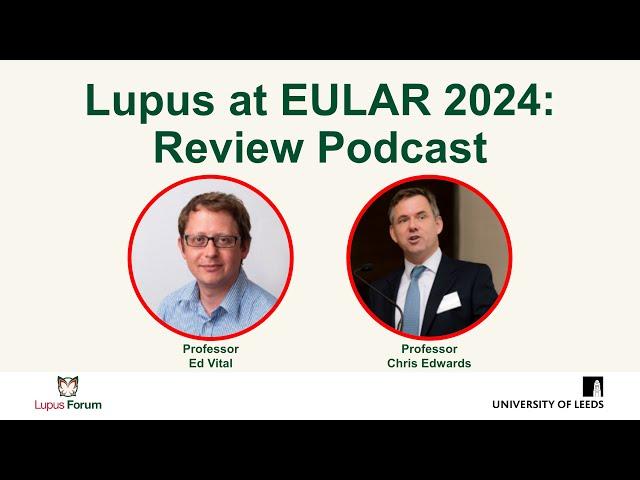 Lupus at EULAR: 2024 Review Podcast