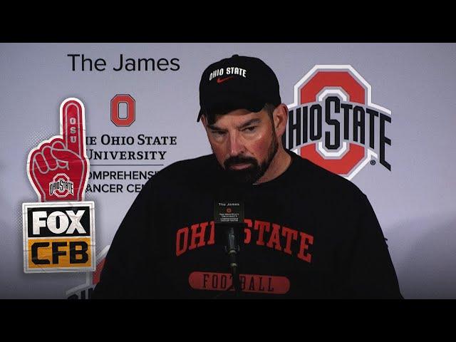 Postgame Interview: Ohio State HC Ryan Day on losing to Michigan, postgame scuffle and more