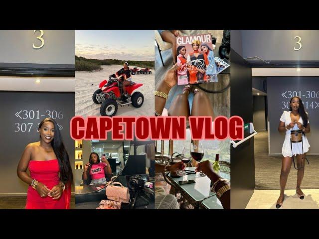 CAPETOWN VLOG PART 2: Saxx Beauty Hair appt, Wine Tasting, Atlantis Dunes | We missed our flight