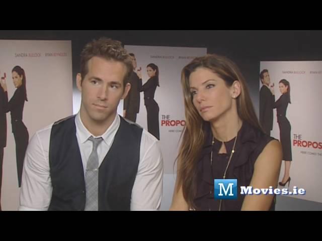 Ryan Reynolds & Sandra Bullock - Sexual Chemistry Filled Interview for The Proposal comedy