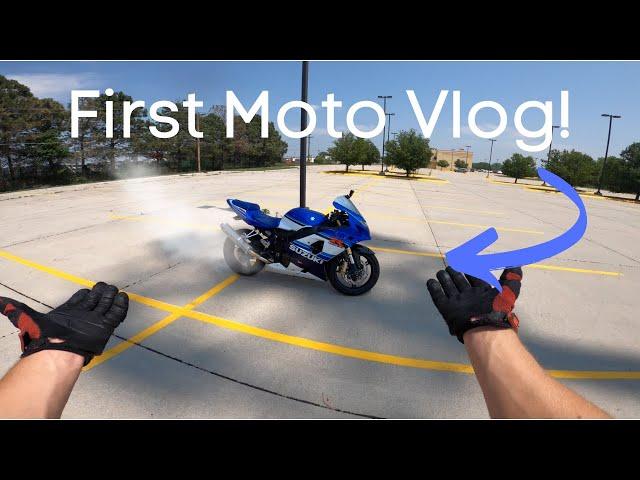 First MotoVlog! First bike, riding tips, and more!