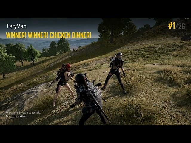 PuBG Victory dance - The magic bomb - Winner! Winner! Chicken dinner!