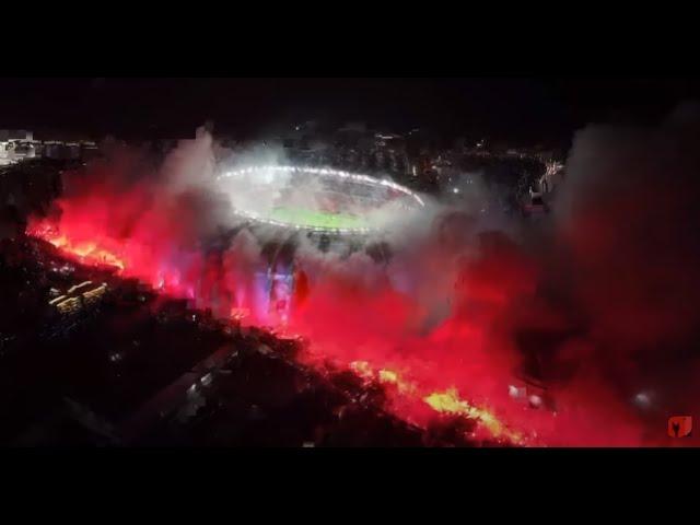 "RUAS DE FOGO" SURREAL DA TORCIDA DO INTER  NA SEMIFINAL DA LIBERTADORES!