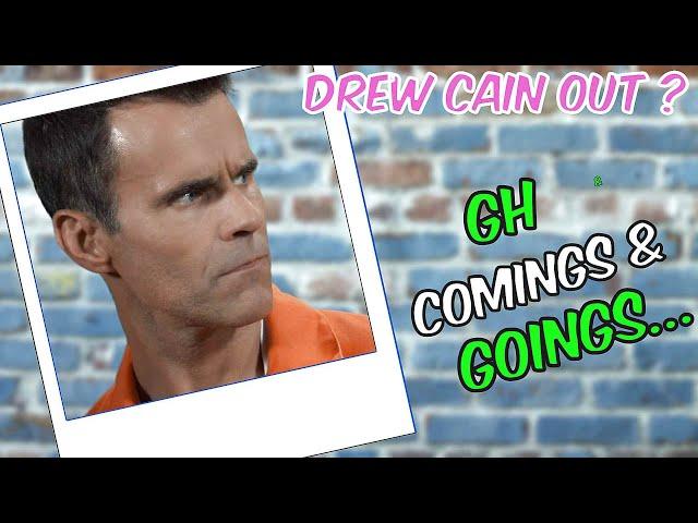 Is Drew Cain Leaving General Hospital | Cameron Mathison Out? #gh