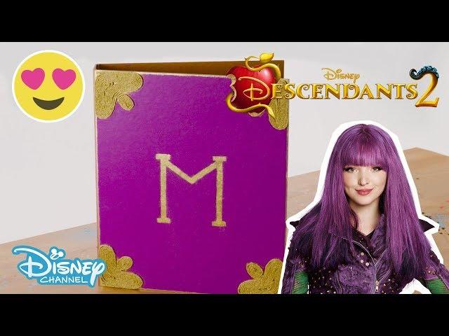 Descendants 2 | Craft Tutorial: Mal's Spell Book | Official Disney Channel UK