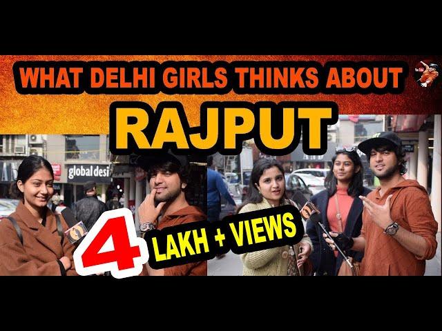 WHAT DELHI CUTE GIRLS THINKS ABOUT RAJPUT | DELHI GIRLS REACTIONS | madnesswithmanish