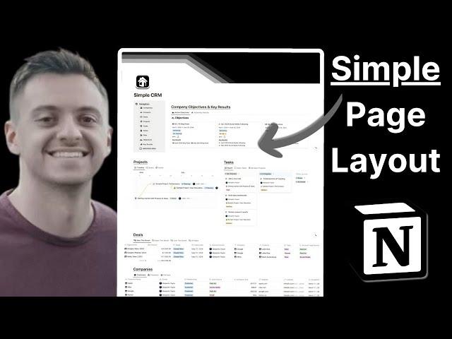 Simple Notion CRM