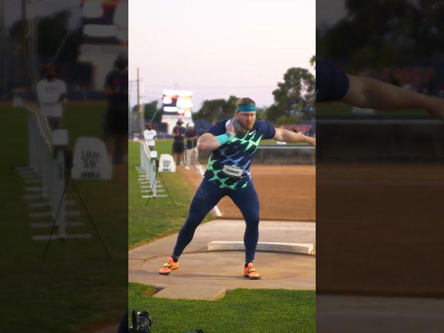 First 23 Meter Throw in 31 Years! - Ryan Crouser 23.01 #shorts