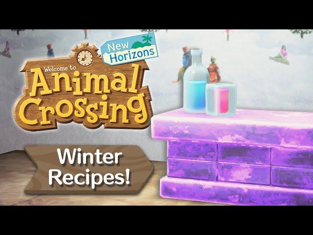 Best Way to Find All Winter Recipes | Animal Crossing New Horizons