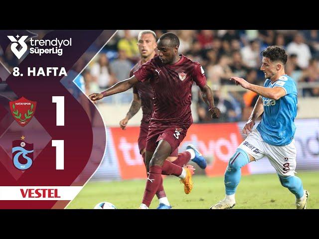 Vestel | Hatayspor (1-1) Trabzonspor - Highlights/Özet | Trendyol Süper Lig - 2024/25