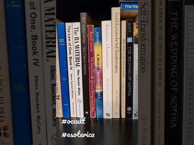 esoterica occult #showashelf