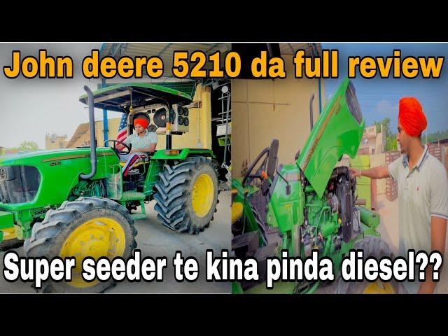 Johndeere 5210 4by4 da full review//superseeder te kiva chlda?//@kalamahalvlogs @nooruppal98