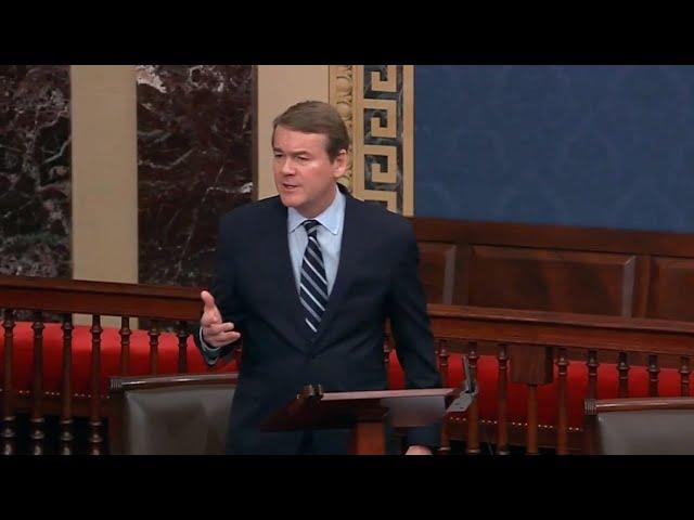 Senator Michael Bennet Speaks on Senate Floor on Articles of Impeachment Against the President