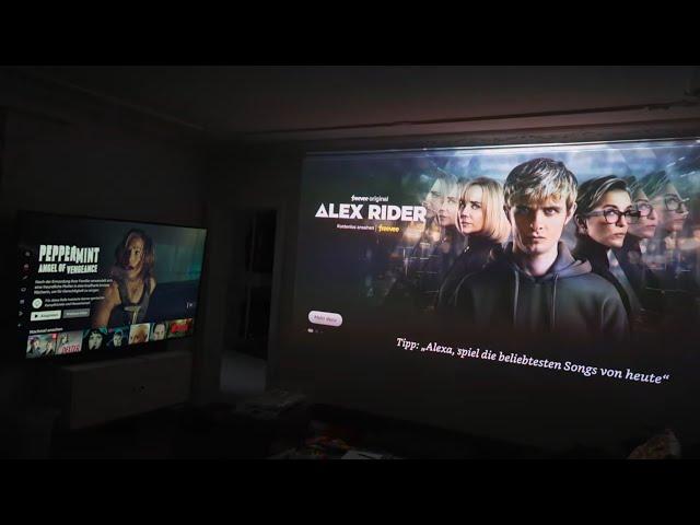 LASER-TV-BEAMER PROJECTOR  4k! AWOL LTV 3000 PRO