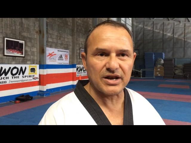 Norberto Briceño Comisión de Cinturon Negro de Taekwondo