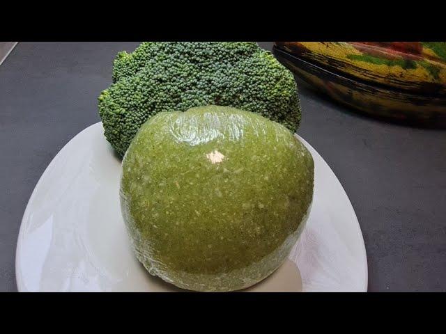 How To Make Gari The Healthy Way//Broccoli Gari Fufu//Gari Eba