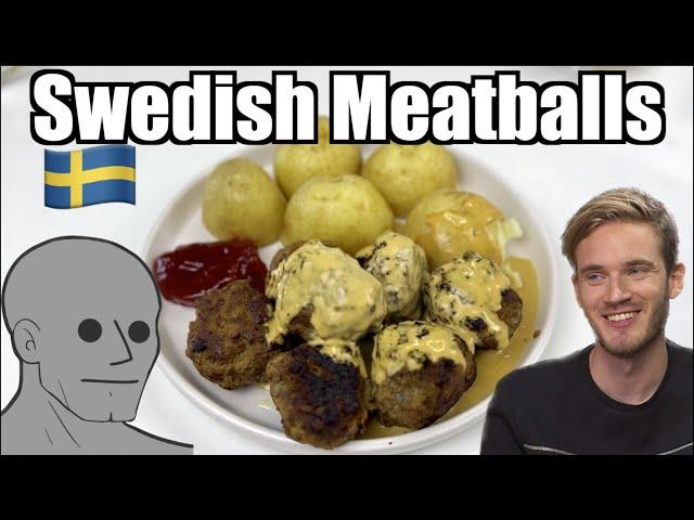 Following Instructions from PewDiePie (Swedish Meatballs)