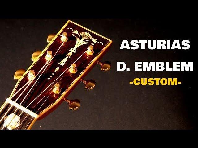 凄すぎる！純国産がこの価格でこのクオリティー！【ASTURIAS D. EMBLEM CUSTOM】2005年製（完全予約制 名古屋アコギ専門店 オットリーヤギター）