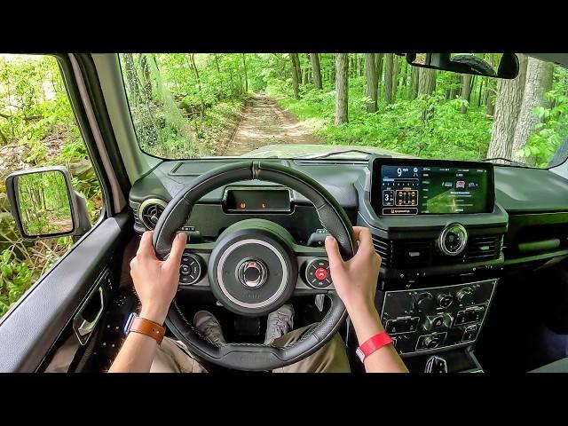 2024 Ineos Grenadier Trialmaster - POV Off Road Drive (Binaural Audio)