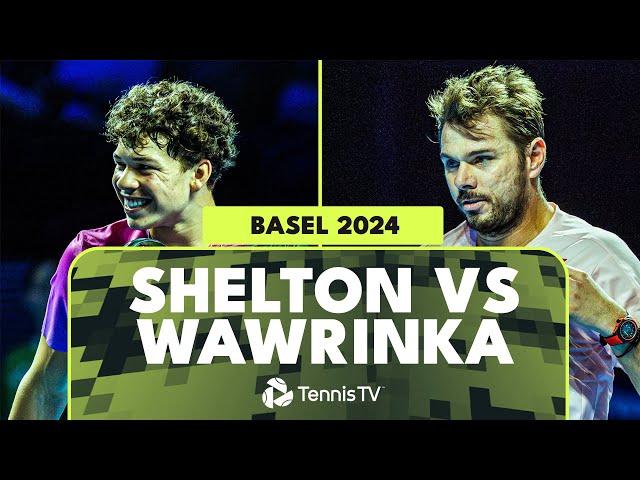 Ben Shelton vs Stan Wawrinka ‍ | Basel 2024 Highlights