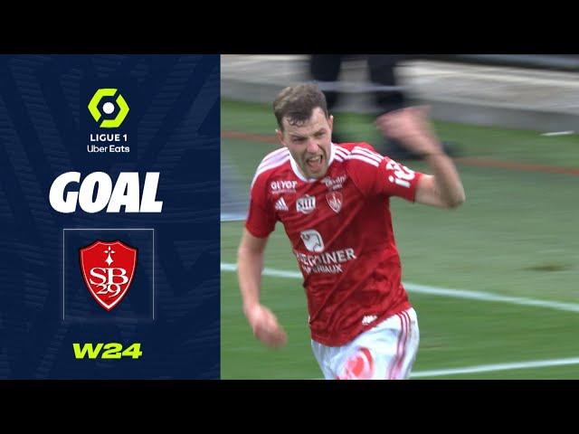 Goal Jérémy LE DOUARON (86' - SB29) STADE BRESTOIS 29 - AS MONACO (1-2) 22/23