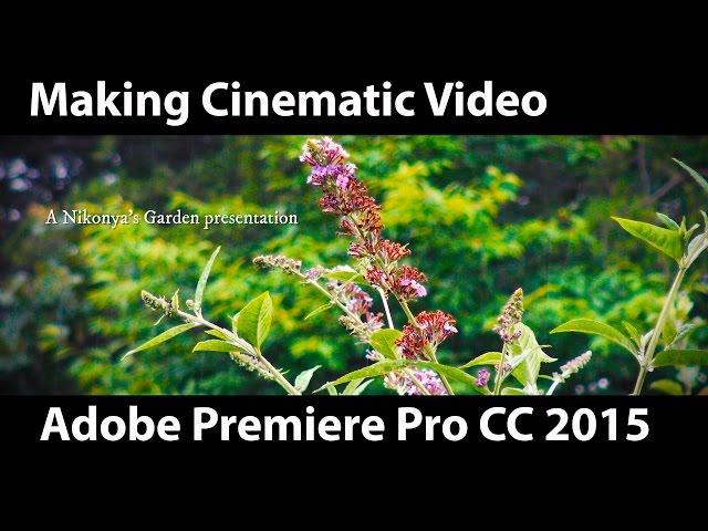 Making Cinematic 2.40:1 Video in Adobe Premiere Pro CC 2015