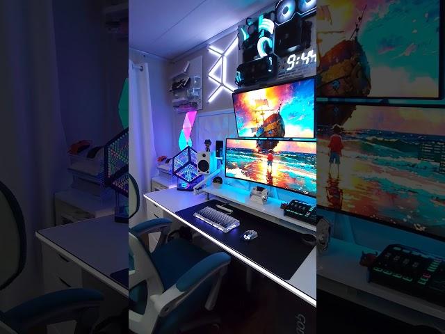 My Gaming Space 🩵 | #gaming #tech #pcgaming #gamingsetup #setup