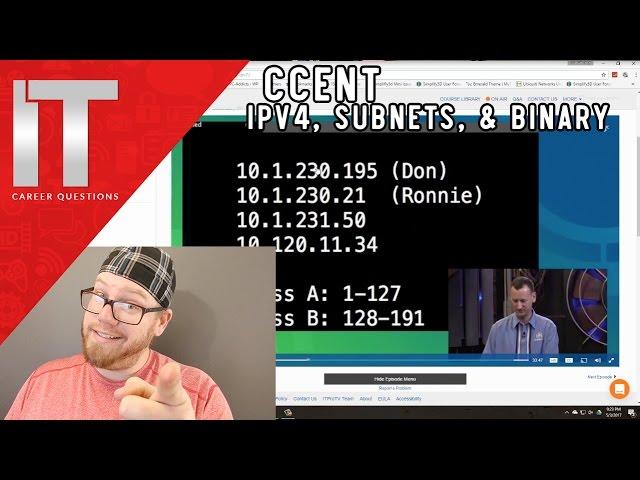 How to Get CCENT Certified - STUDY, STUDY, STUDY, with ITPRO.tv