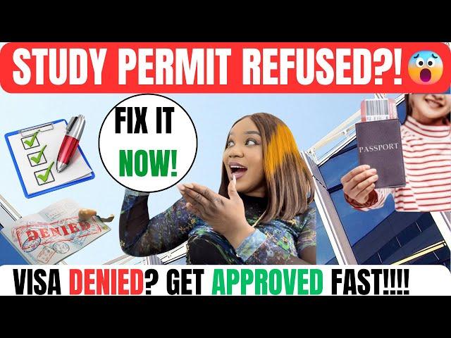 WHY YOUR CANADA STUDY PERMIT GOT REFUSED + HOW TO FIX IT | STUDY ABROAD TIPS, CANADA #studyincanada