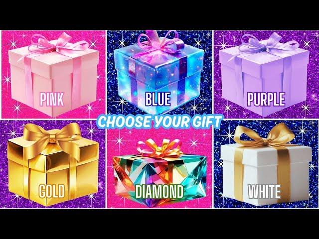 Choose YOUR Gift 6 Gift Box Challenge #chooseyourgift #pickonekickone #quiztime #eligeturegalo