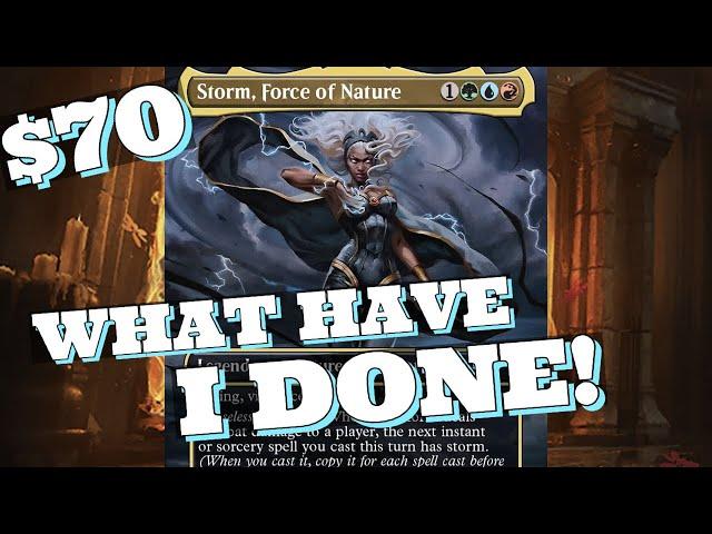 I’ve created a MONSTER! Storm The Force of Nature Budget Precon EDH Deck