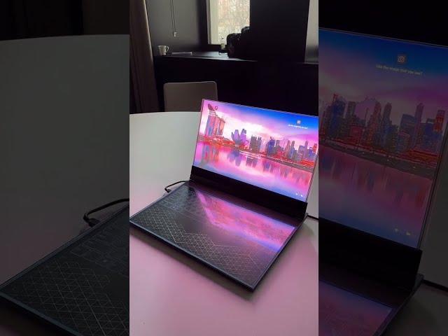 transparent display laptop @Seriets  #ai #shorts #technology #new #smartphone