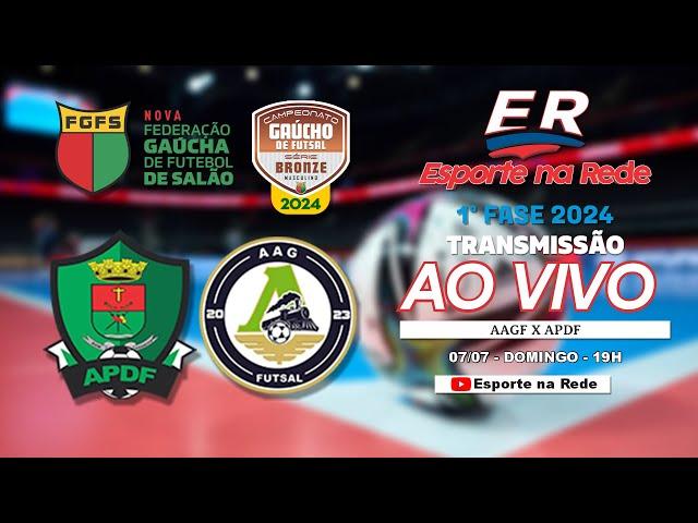 ESTADUAL FGFS - SÉRIE BRONZE | APDF vs AAG Futsal