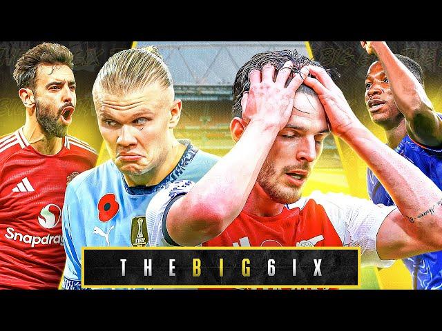 ARSENAL LOSE AGAIN! | CITY HOLD CHERRIES L! | CHELSEA & UTD DRAW! | LIVERPOOL ON TOP! | The Big 6ix