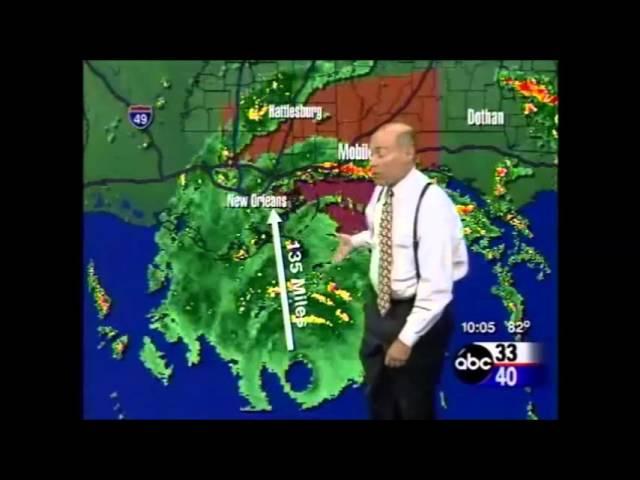 Hurricane Katrina Coverage on ABC 33/40 - 8/2005