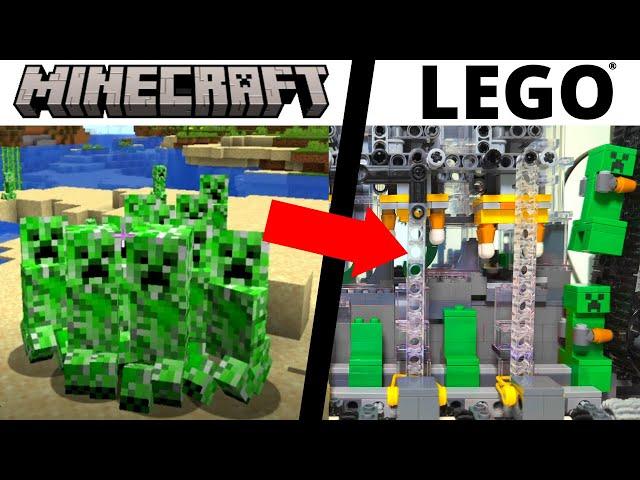 Creeper Army Built By LEGO® Robot Factory!