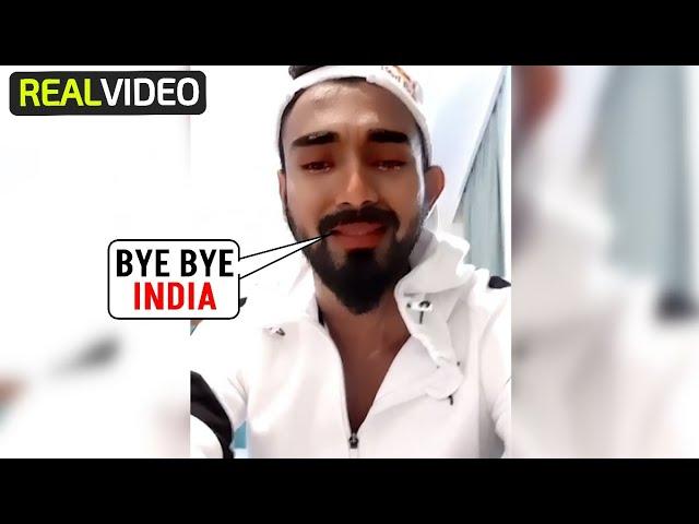 Drunk KL Rahul started crying while announcing his retirement then put all the blame on Rohit Sharma