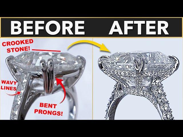 Before and After: The Power of a Diamond Ring Redesign