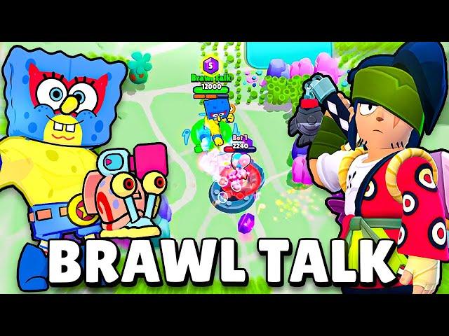 BRAWL TALK con *BOB ESPONJA* Y 2 NUEVOS BRAWLERS en BRAWL STARS