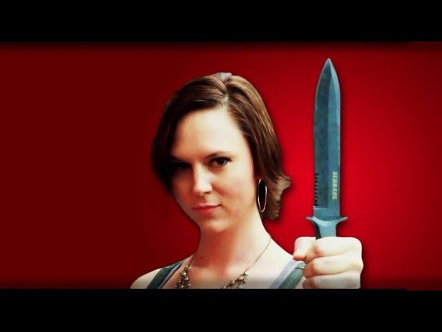 Schrade SCHF1 Zombie Stab! | Weapon Test | Zombie Go Boom