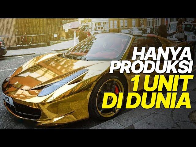 MOBIL TERMAHAL DI DUNIA! 5 MOBIL INI HANYA DIPRODUKSI 1 UNIT DI DUNIA!