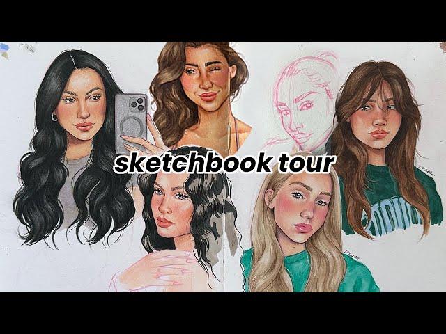 sketchbook tour (after 2 years) 