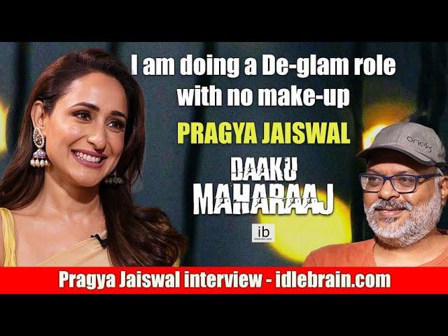 Jeevi interviews actress Pragya Jaiswal for #DaakuMaharaaj - idlebrain.com