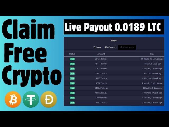 Free Bitcoin Claim | Free 70 tokens every 5 Min. | Highest Paying Faucetpay site 2024 #btc #crypto