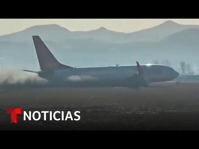 Solo dos personas se salvaron de las 181 que volaban en avión en Corea del Sur | Noticias Telemundo