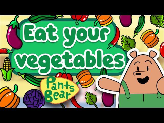 Vegetables For Kids | Healthy Eating Habits | Benefits of Vegetables | Story in English | #PantsBear